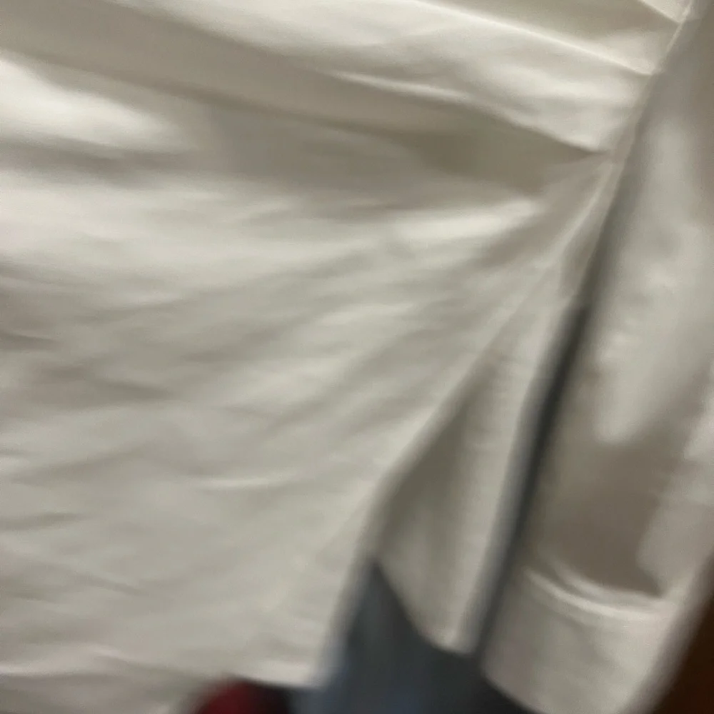 NWT White Poplin Wrap Shirt From WHITEHOUSEBLACKMARKET - Picture 5 of 16